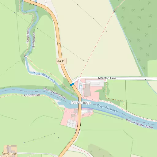Map of Newbridge