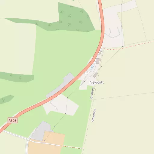 Map of Newcott