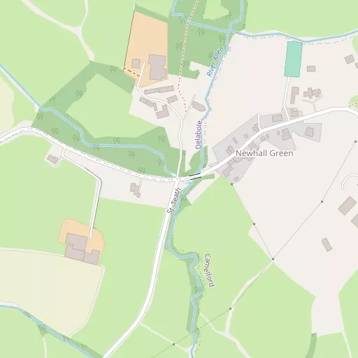 Map of Newhall Green