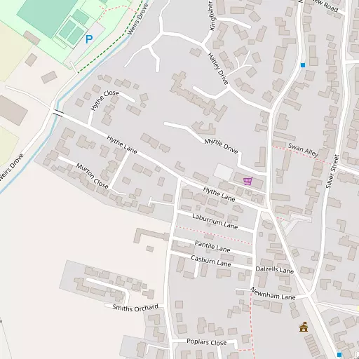 Map of Newnham
