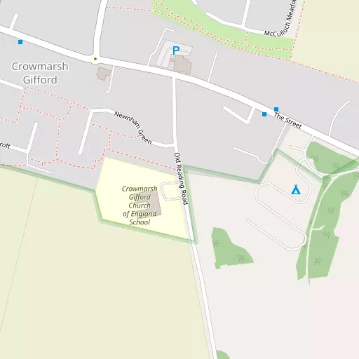 Map of Newnham Murren