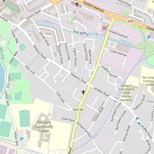 Map of Newport
