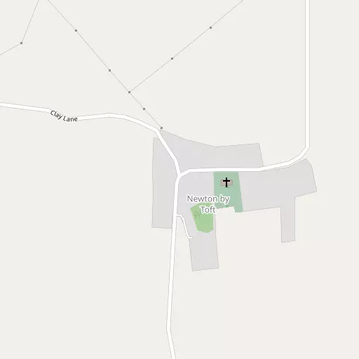Map of Newton by Toft