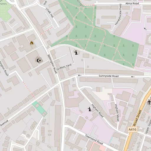 Map of Newtown