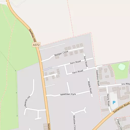 Map of Newtown