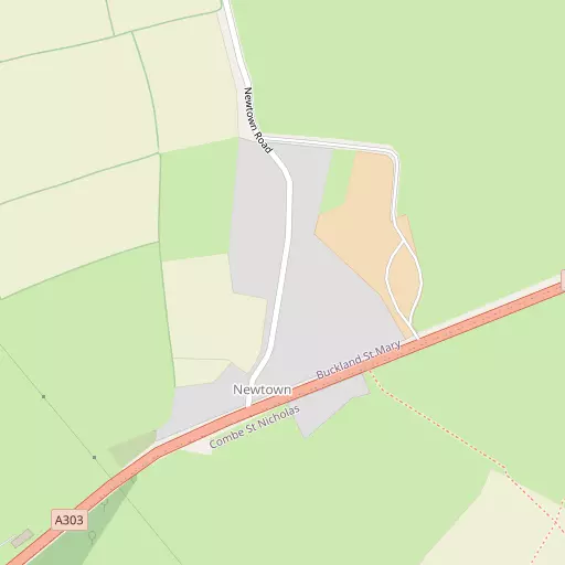 Map of Newtown