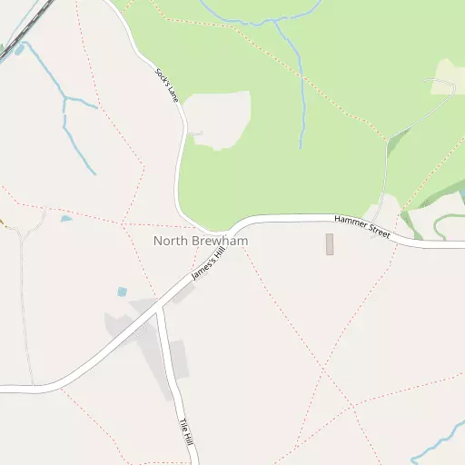 Map of North Brewham