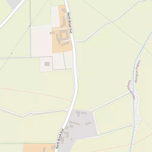 Map of North Brook End