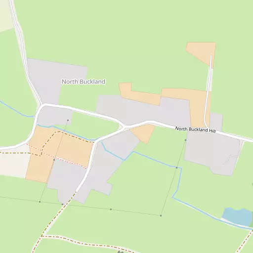 Map of North Buckland