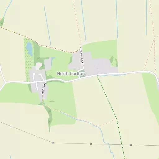 Map of North Carlton