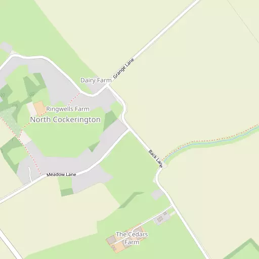 Map of North Cockerington
