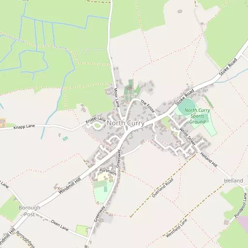 Map of North Curry