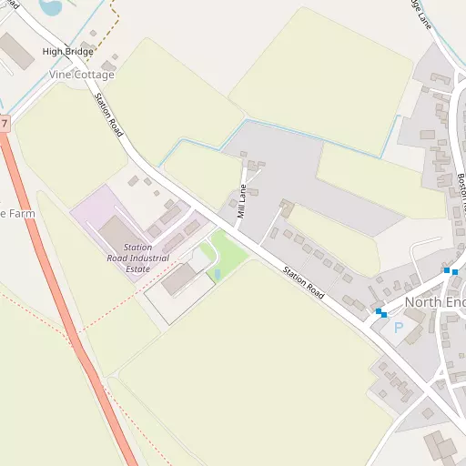 Map of North End