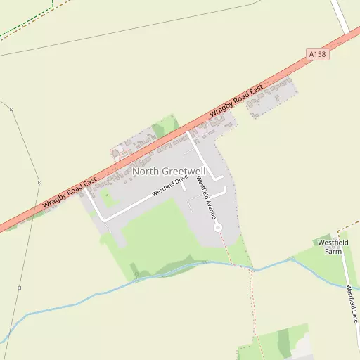 Map of North Greetwell