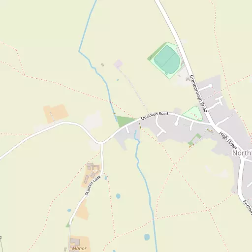 Map of North Marston