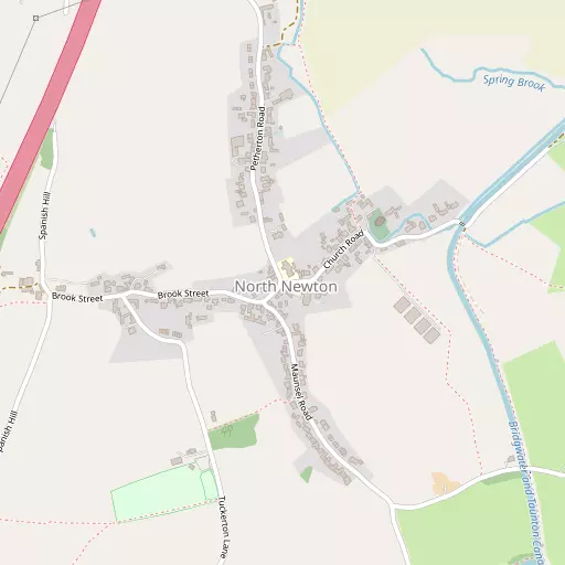 Map of North Newton