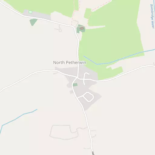 Map of North Petherwin