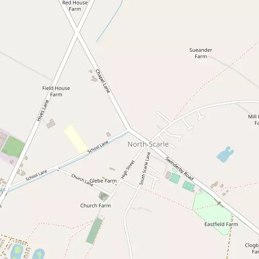 Map of North Scarle