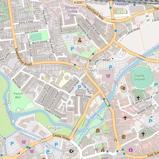 Map of North Town