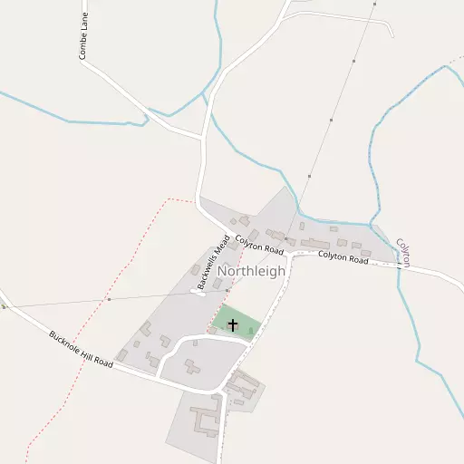 Map of Northleigh