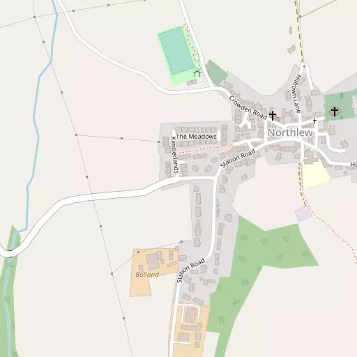 Map of Northlew