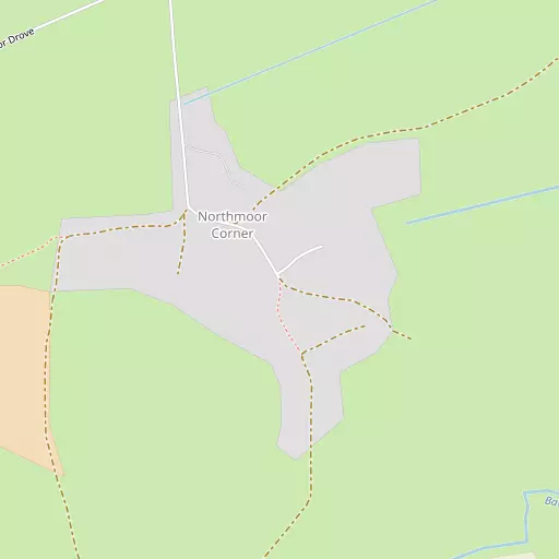 Map of Northmoor Corner