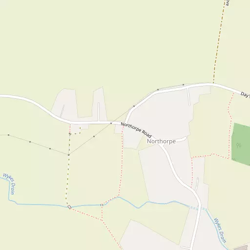 Map of Northorpe