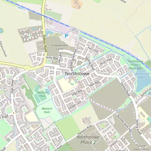 Map of Northstowe