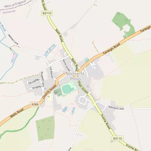 Map of Norton St Philip