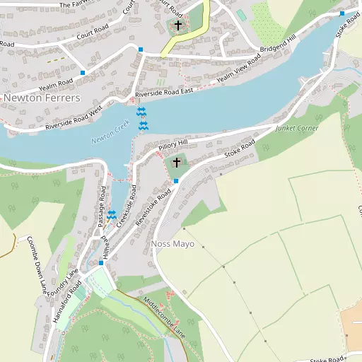 Map of Noss Mayo