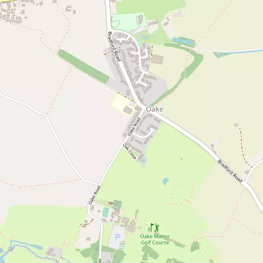 Map of Oake