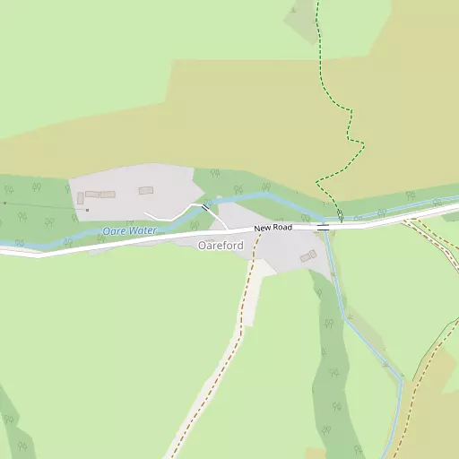 Map of Oareford