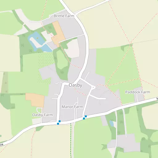 Map of Oasby