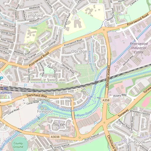 Map of Obridge