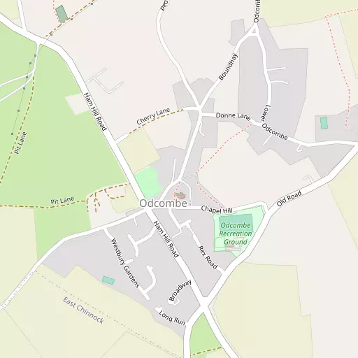 Map of Odcombe