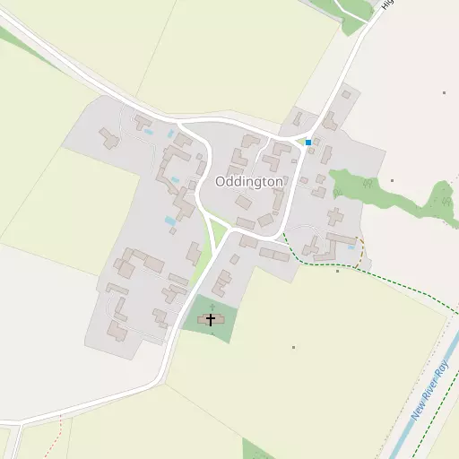 Map of Oddington