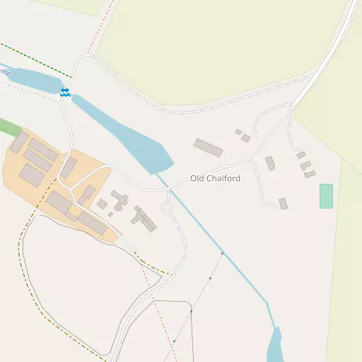 Map of Old Chalford