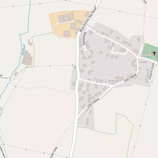 Map of Old Cleeve