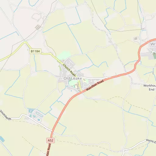 Map of Old Leake