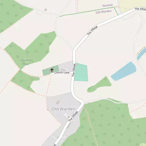 Map of Old Warden