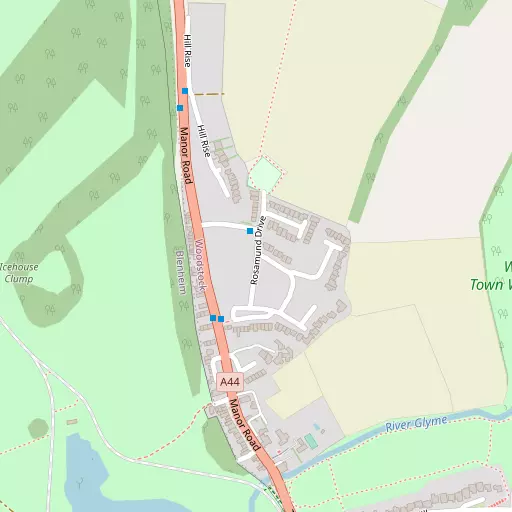 Map of Old Woodstock