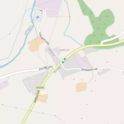 Map of Oldford