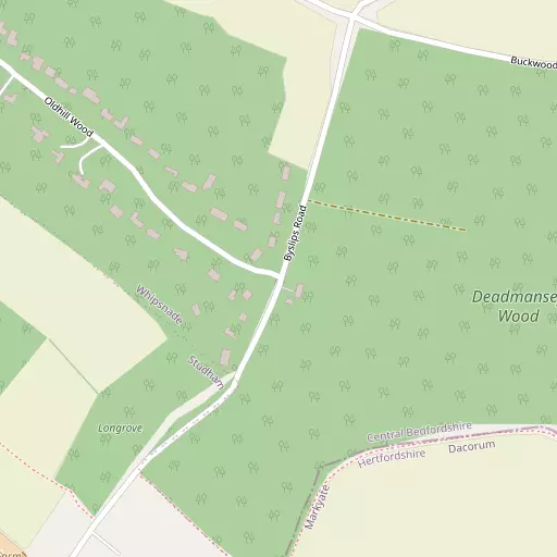 Map of Oldhill Wood