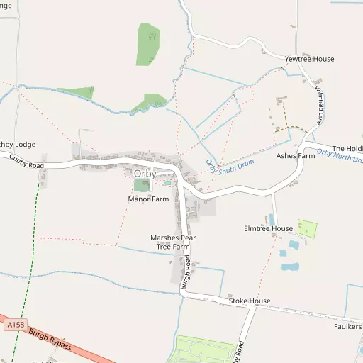 Map of Orby