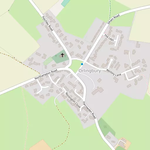 Map of Orlingbury