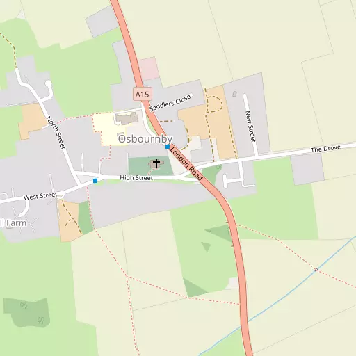 Map of Osbournby