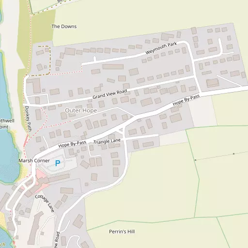 Map of Outer Hope