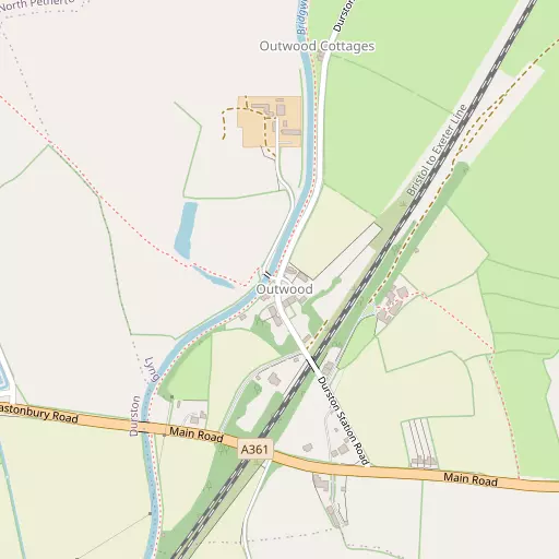 Map of Outwood