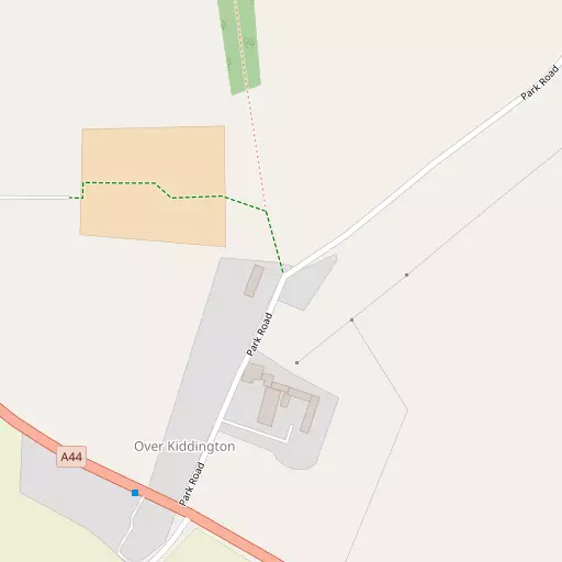 Map of Over Kiddington