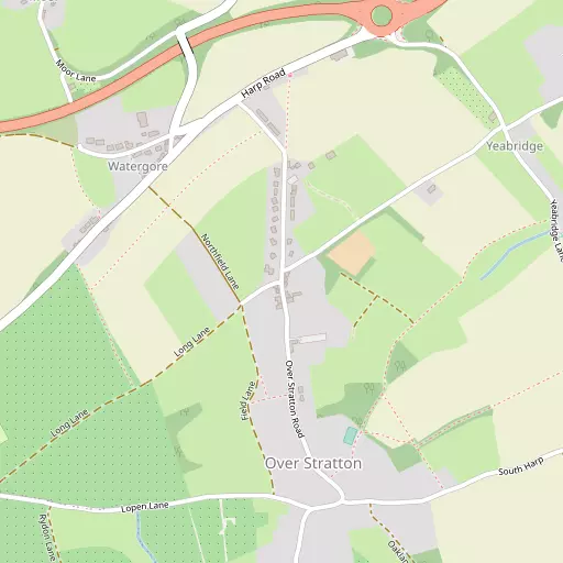 Map of Over Stratton